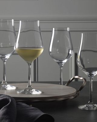 Grace 18 oz. White Wine Glasses, Set of 4