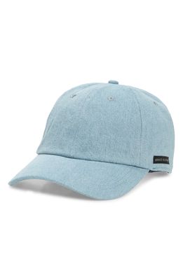 Grace Eleyae Satin Lined Baseball Cap in Denim