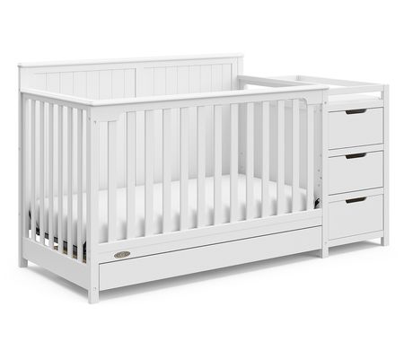 Graco Hadley 5-in-1 Convertible Crib and Change r