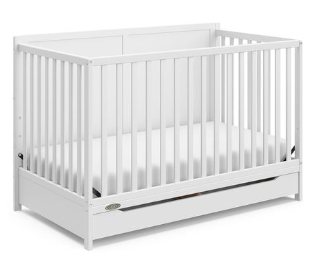 Graco Melrose 5-in-1 Convertible Crib with Draw er