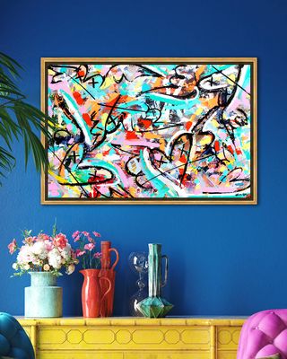 Graffiti Love Giclee by Tiago Magro