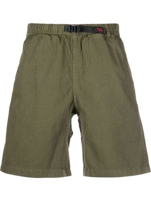 Gramicci belted-waist bermuda shorts - Green