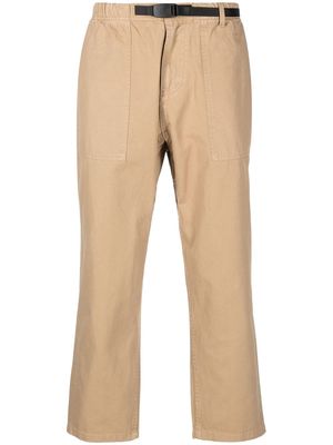 Gramicci belted-waist cropped trousers - Neutrals