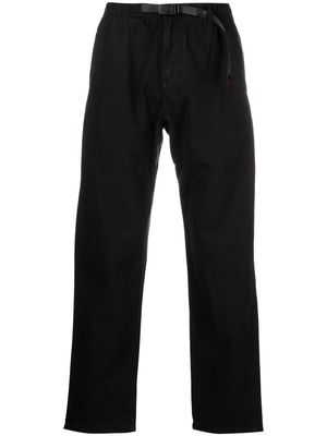 Gramicci belted-waist straight-leg trousers - Black