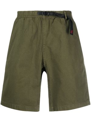 Gramicci buckle-fastening waistband shorts - Green