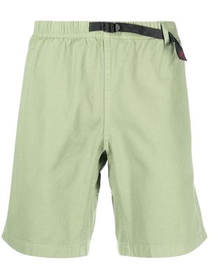 Gramicci buckle-waist Bermuda shorts - Green