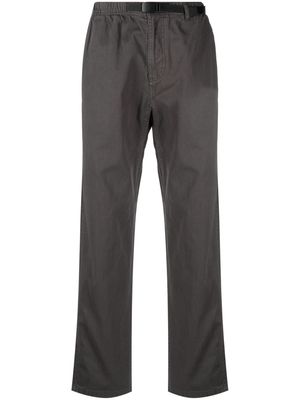 Gramicci buckled-waist straight-leg trousers - Grey