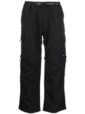 Gramicci convertible wide-leg cargo trousers - Black