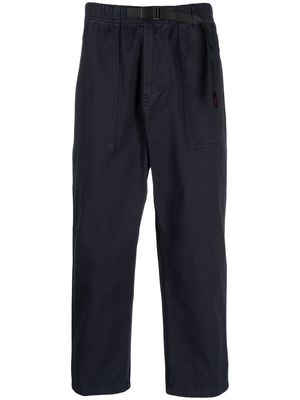 Gramicci elasticated drawstring-waistband trousers - Blue