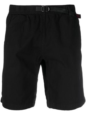 Gramicci elasticated-waist cotton shorts - Black
