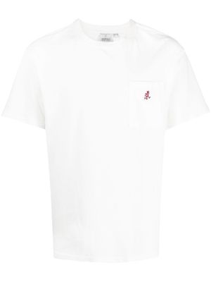 Gramicci embroidered-logo T-shirt - White