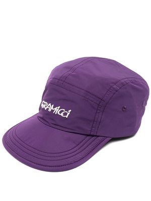 Gramicci logo-embroidered baseball cap - Purple
