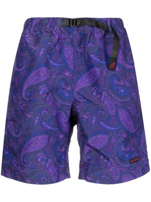 Gramicci paisley-print shorts - Purple