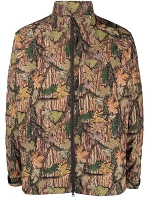 Gramicci Softshell EQT zipped lightweight jacket - Brown