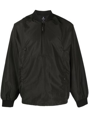 Gramicci stand-up collar half-zip jacket - Black