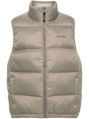 Gramicci zip-up quilted down gilet - Grey