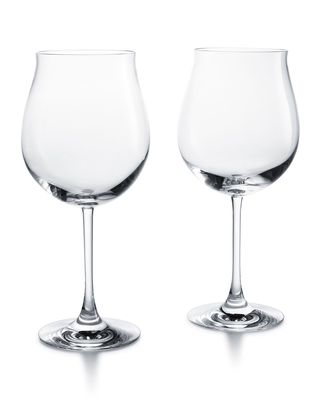 Grand Burgundy Glasses, Set of 2