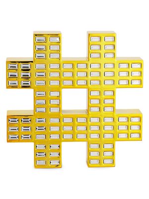Grand Home Hashtag Of Bling - Gold