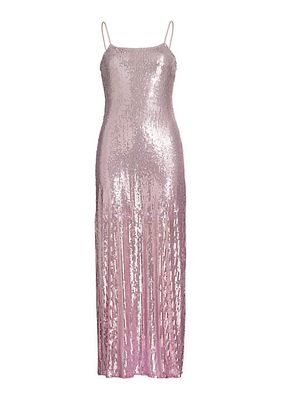 Grand Sequin-Embroidered Gown