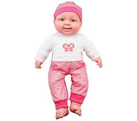 Grandex 20" Soft Baby Doll Dressed In Pink