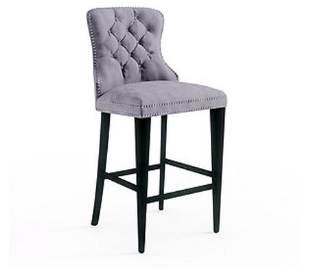 Grant Tufted Barstool by Abbyson Living