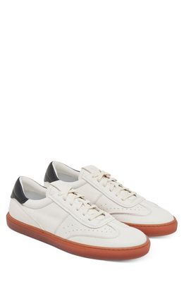 GREATS Charlie Low Top Sneaker in Blanco Leather
