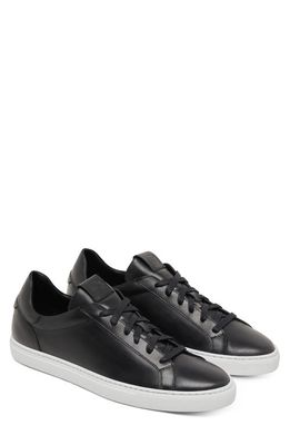 GREATS Reign Low Top Sneaker in Nero Leather