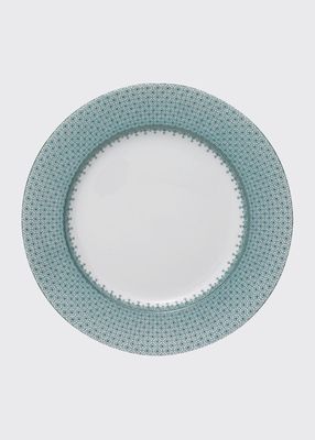 Green Lace Dinner Plate