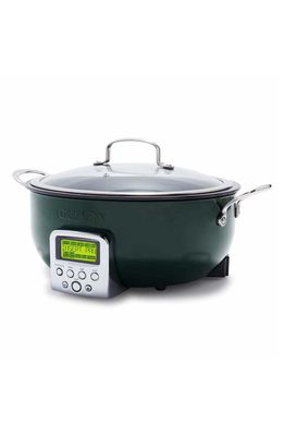 GreenPan Elite 6-Quart Essential Smart Skillet in Ponderosa Pine 