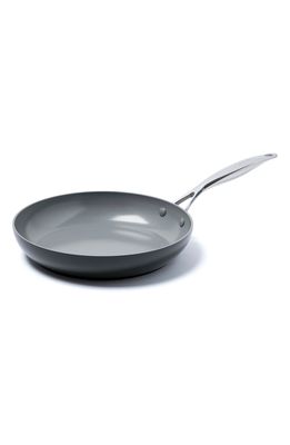 GreenPan Valencia 10-Inch Anodized Aluminum Ceramic Nonstick Fry Pan in Grey