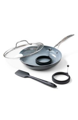GreenPan Valencia Perfect Egg Pan in Stainless Steel