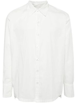 Greg Lauren long-sleeve cotton shirt - White