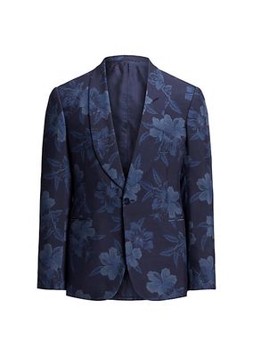 Gregory Hibiscus Silk Jacket