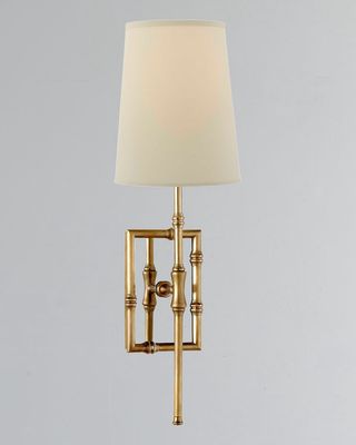 Grenol Single Modern Bamboo Sconce By Visual Comfort Signature