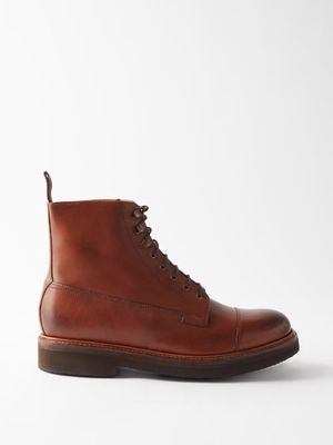 Grenson - Harry Leather Boots - Mens - Tan