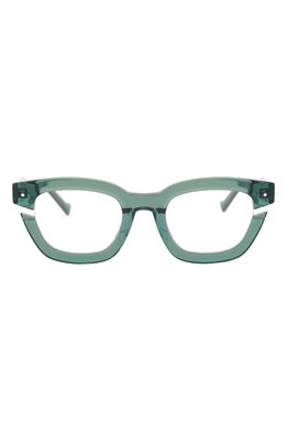 Grey Ant Bowtie Cutout 50mm Optical Glasses in Sage/Clear