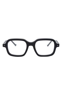 Grey Ant Sext Square Reading Glasses in Black/Clear