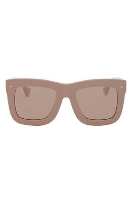 Grey Ant Status 51mm Square Sunglasses in Opaque Tan/Tan