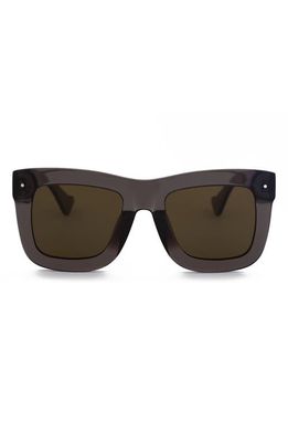 Grey Ant Status 51mm Sunglasses in Smoke/Brown