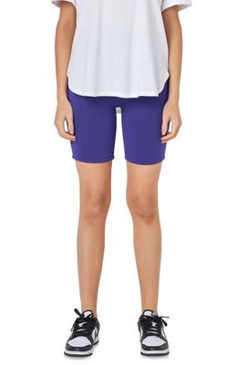 Grey Lab Bike Shorts in Violet 