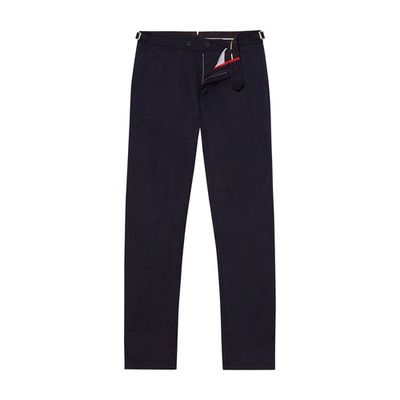 Griffon Tailored Fit Linen Trousers
