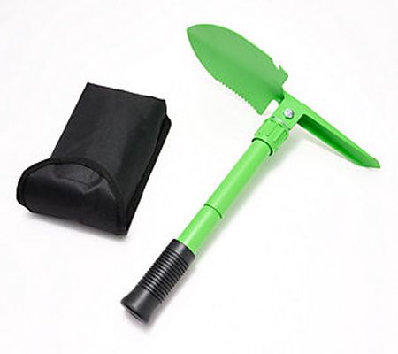 Grouchy Gardener Mini Shovel Garden Multi Tool w/ Carrying Bag