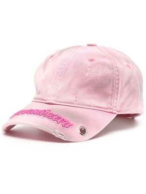 Ground Zero embroidered baseball cap - Pink