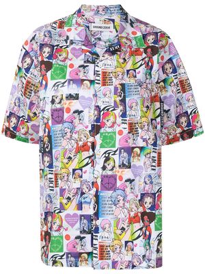 Ground Zero manga print shirt - Multicolour