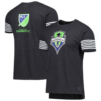 GRUNGY GENTLEMAN Men's Charcoal Seattle Sounders FC T-Shirt