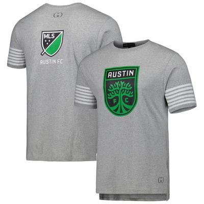 GRUNGY GENTLEMAN Men's Gray Austin FC T-Shirt