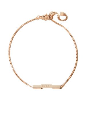 Gucci 18kt rose gold Link to Love bracelet - Pink