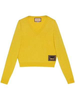 Gucci 1921 Gucci wool jumper - Yellow