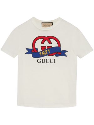 Gucci 1921 Interlocking G cotton T-shirt - White