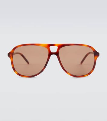 Gucci Aviator acetate sunglasses
